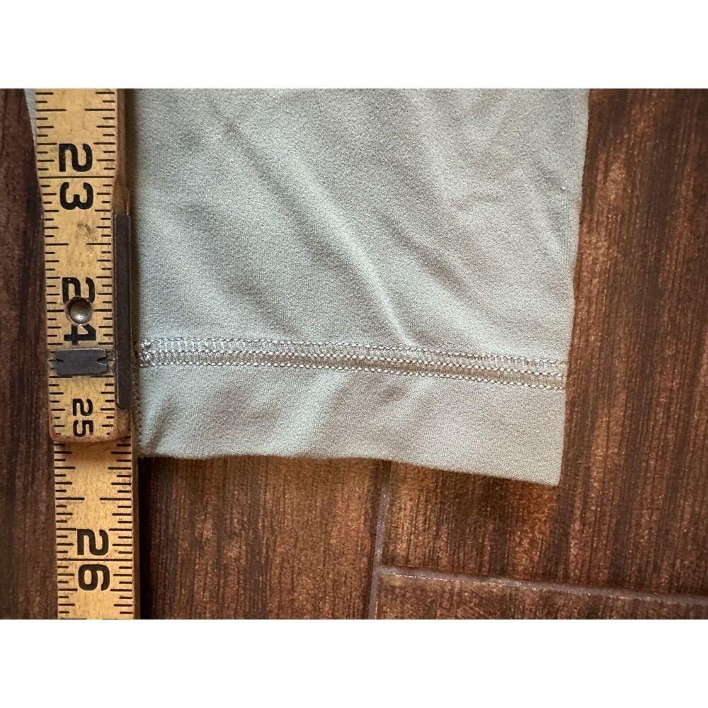 Lululemon Sz 4 Nulu‎ Fold High-Rise Yoga Tight 25" Rosemary Sage Green - Picture 12 of 13